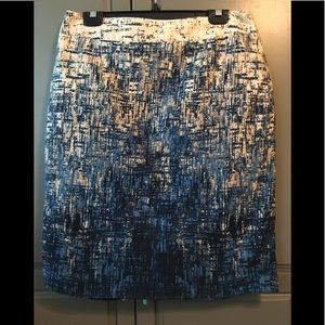 Ann Taylor Multi-colored Skirt